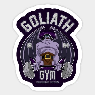 Goliath Gym Sticker